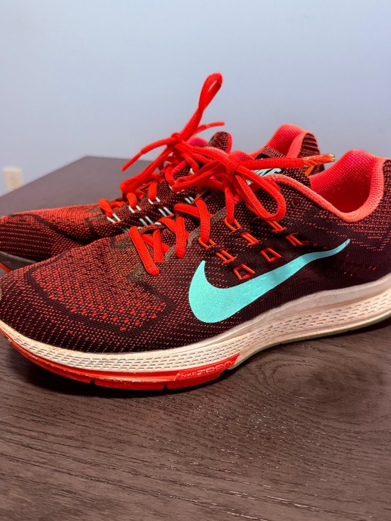 Nike Zoom Structure 18 Running Shoes Women's Size 9,5 Athletic 683737-600 2014 - Picture 1 of 9